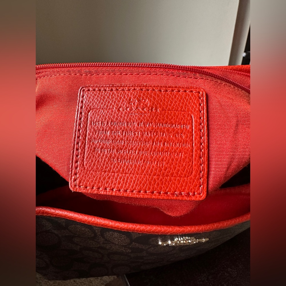 COACH Signature File Crossbody Bag - Picture 3 of 10